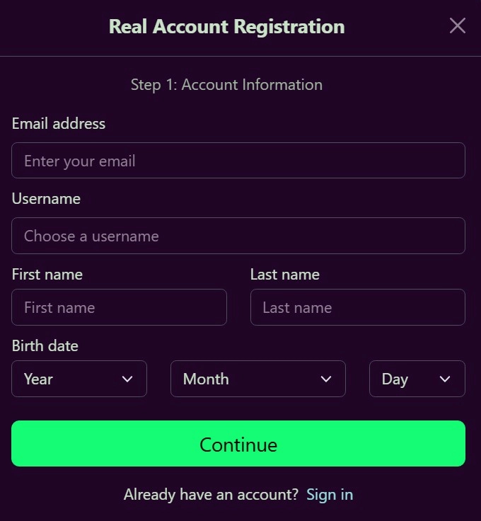 Registration