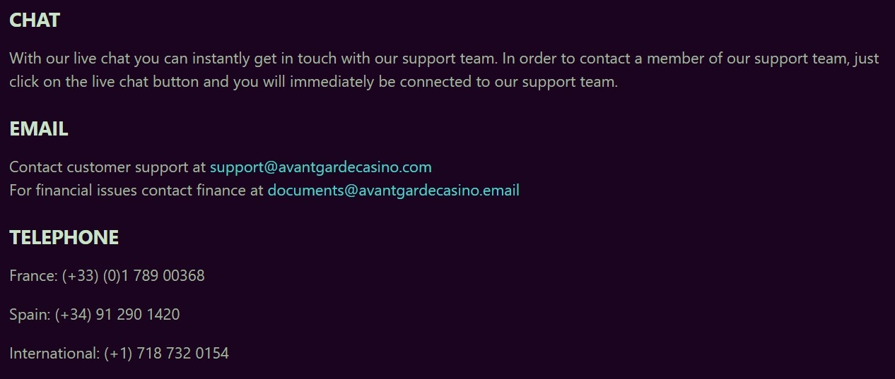 Customer Support